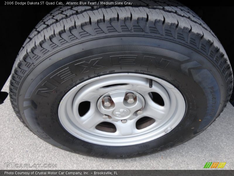 Atlantic Blue Pearl / Medium Slate Gray 2006 Dodge Dakota ST Quad Cab