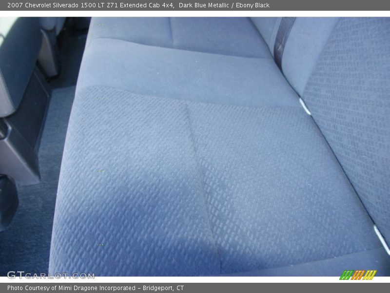 Dark Blue Metallic / Ebony Black 2007 Chevrolet Silverado 1500 LT Z71 Extended Cab 4x4
