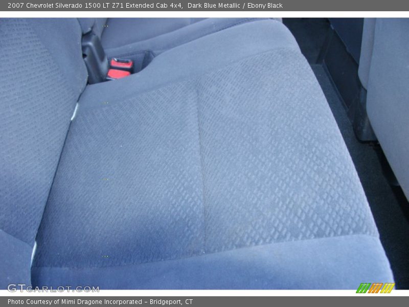 Dark Blue Metallic / Ebony Black 2007 Chevrolet Silverado 1500 LT Z71 Extended Cab 4x4