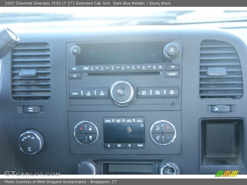 Dark Blue Metallic / Ebony Black 2007 Chevrolet Silverado 1500 LT Z71 Extended Cab 4x4
