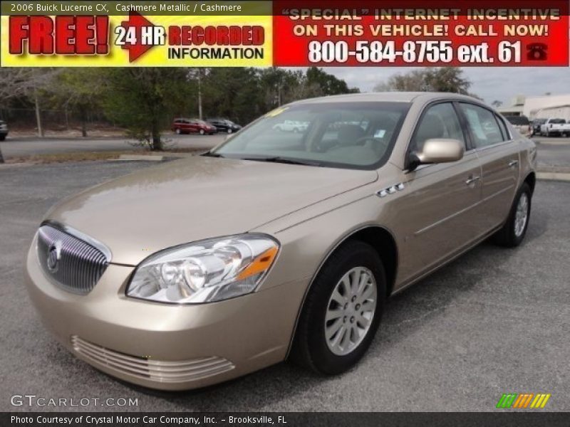 Cashmere Metallic / Cashmere 2006 Buick Lucerne CX