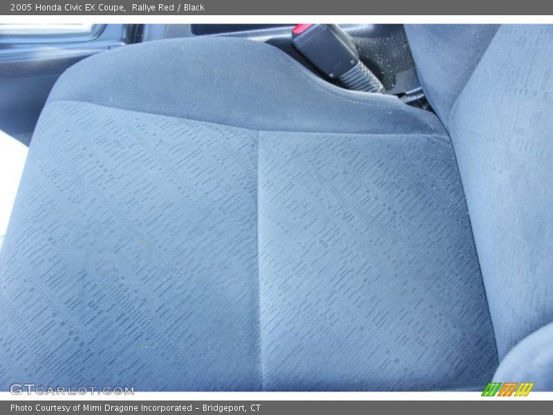 Rallye Red / Black 2005 Honda Civic EX Coupe