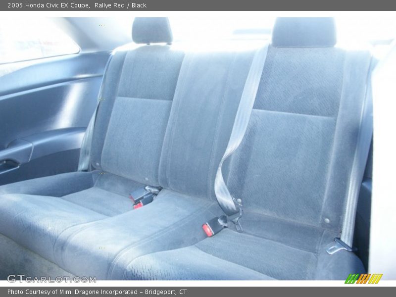 Rallye Red / Black 2005 Honda Civic EX Coupe