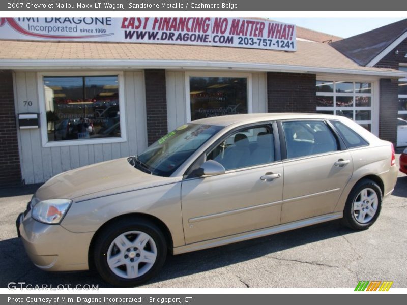 Sandstone Metallic / Cashmere Beige 2007 Chevrolet Malibu Maxx LT Wagon
