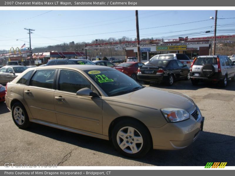 Sandstone Metallic / Cashmere Beige 2007 Chevrolet Malibu Maxx LT Wagon