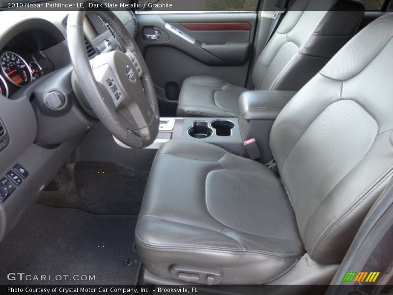 Dark Slate Metallic / Graphite 2010 Nissan Pathfinder LE
