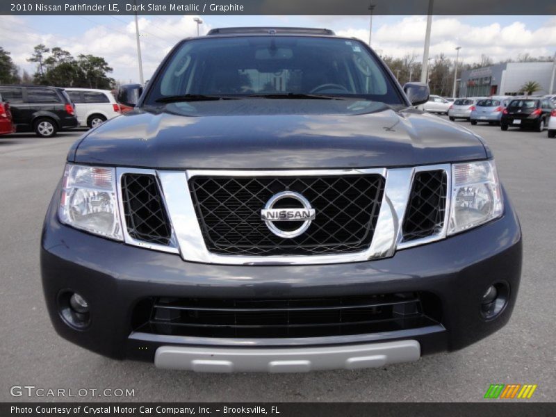 Dark Slate Metallic / Graphite 2010 Nissan Pathfinder LE