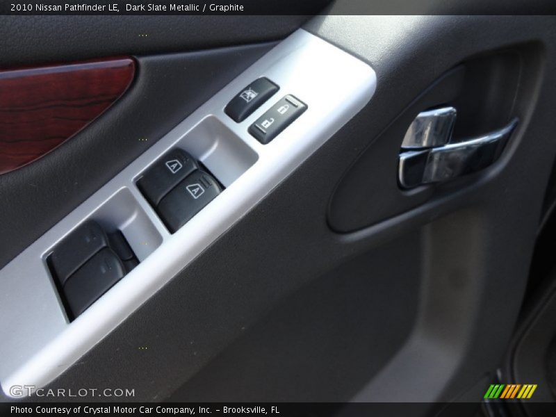 Dark Slate Metallic / Graphite 2010 Nissan Pathfinder LE