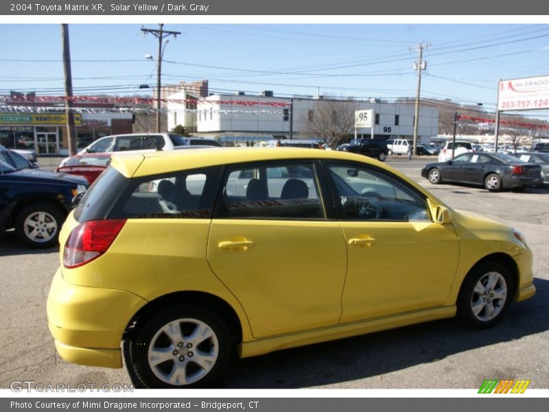 Solar Yellow / Dark Gray 2004 Toyota Matrix XR
