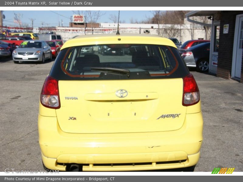 Solar Yellow / Dark Gray 2004 Toyota Matrix XR