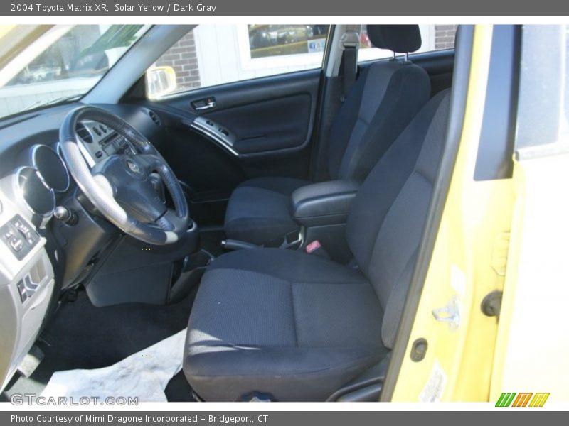 Solar Yellow / Dark Gray 2004 Toyota Matrix XR