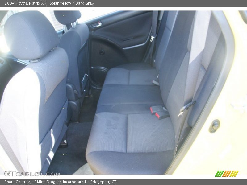 Solar Yellow / Dark Gray 2004 Toyota Matrix XR