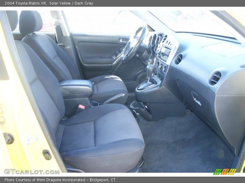 Solar Yellow / Dark Gray 2004 Toyota Matrix XR