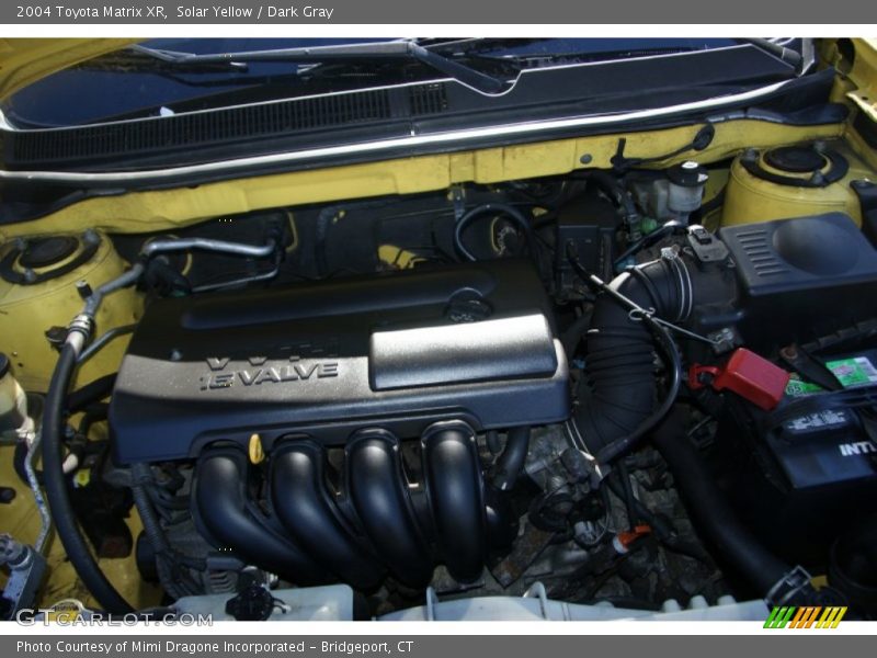 Solar Yellow / Dark Gray 2004 Toyota Matrix XR