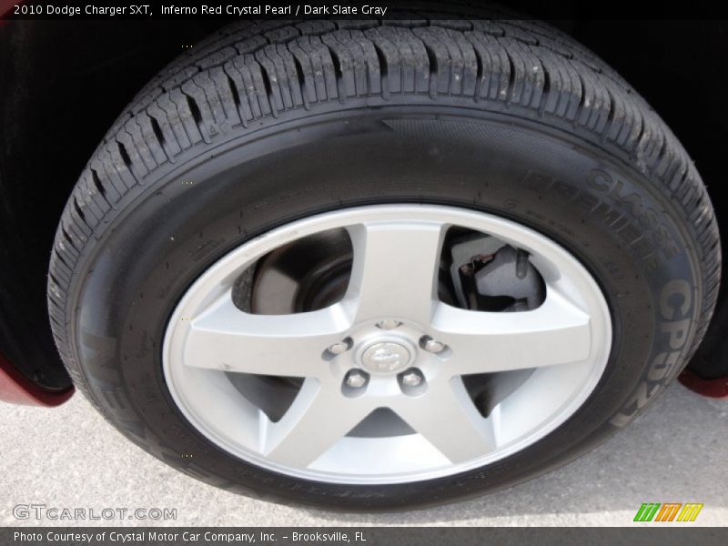 Inferno Red Crystal Pearl / Dark Slate Gray 2010 Dodge Charger SXT