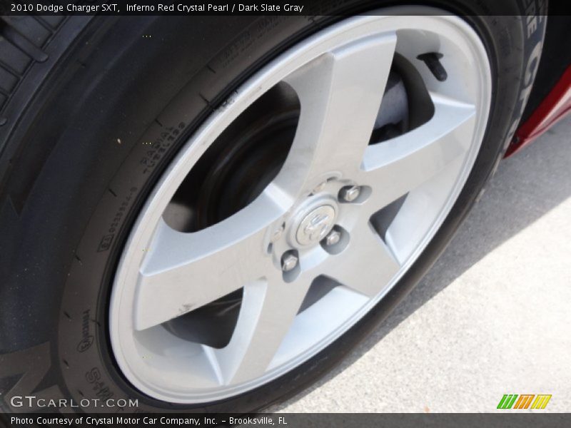 Inferno Red Crystal Pearl / Dark Slate Gray 2010 Dodge Charger SXT