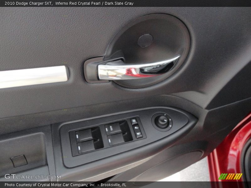 Inferno Red Crystal Pearl / Dark Slate Gray 2010 Dodge Charger SXT