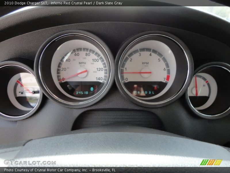  2010 Charger SXT SXT Gauges