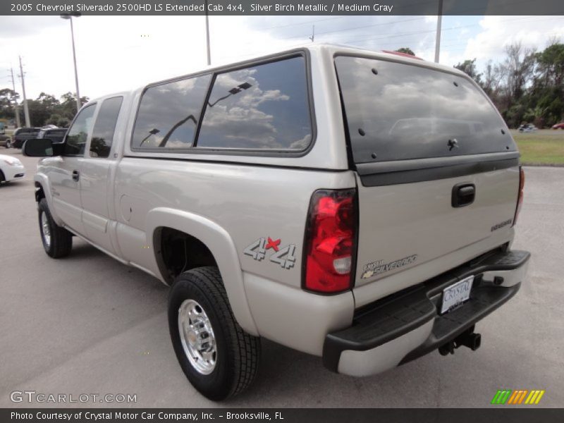 Silver Birch Metallic / Medium Gray 2005 Chevrolet Silverado 2500HD LS Extended Cab 4x4