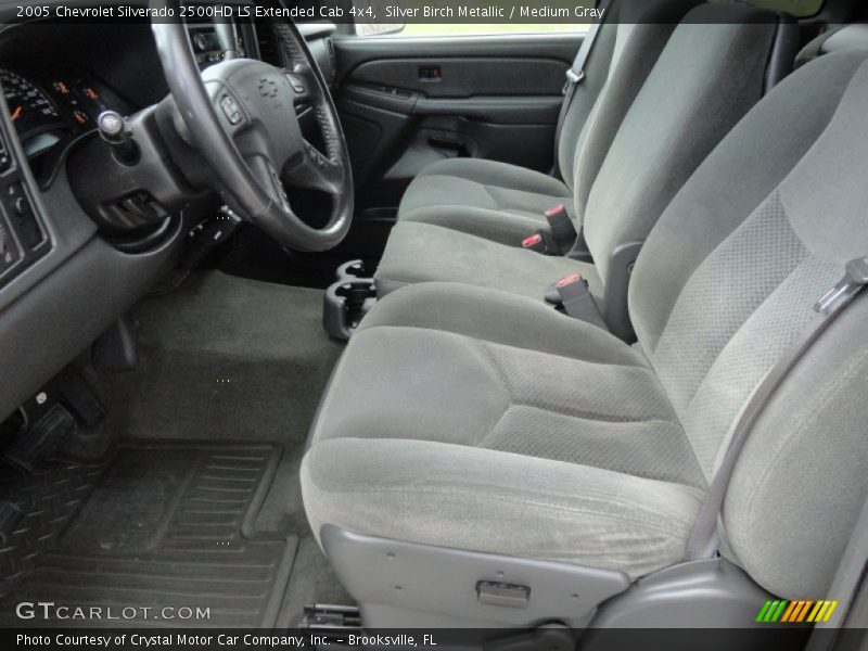 Silver Birch Metallic / Medium Gray 2005 Chevrolet Silverado 2500HD LS Extended Cab 4x4