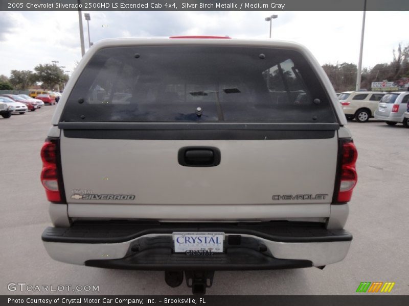 Silver Birch Metallic / Medium Gray 2005 Chevrolet Silverado 2500HD LS Extended Cab 4x4