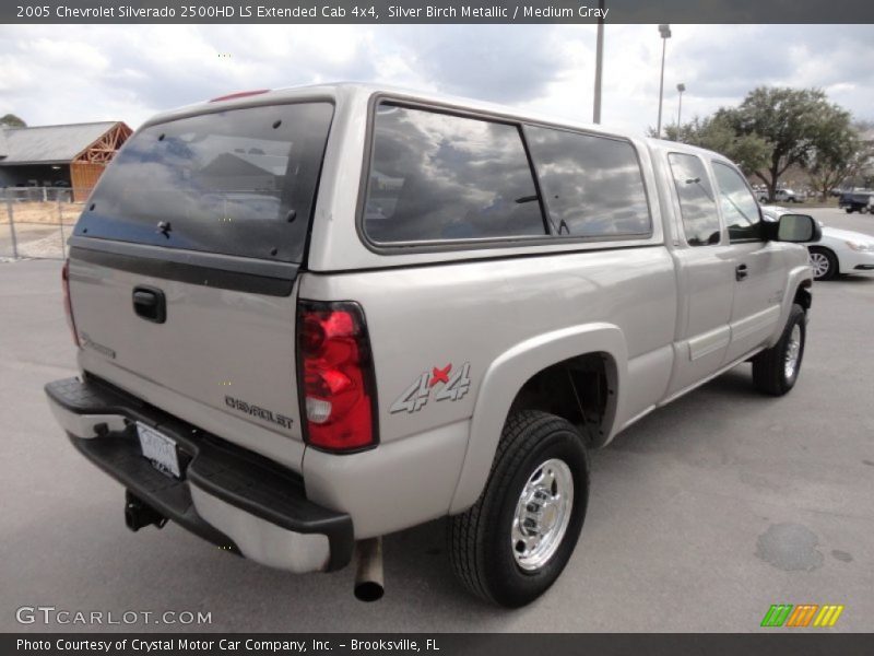 Silver Birch Metallic / Medium Gray 2005 Chevrolet Silverado 2500HD LS Extended Cab 4x4