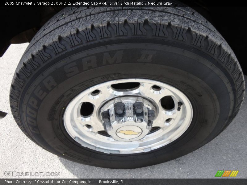 Silver Birch Metallic / Medium Gray 2005 Chevrolet Silverado 2500HD LS Extended Cab 4x4
