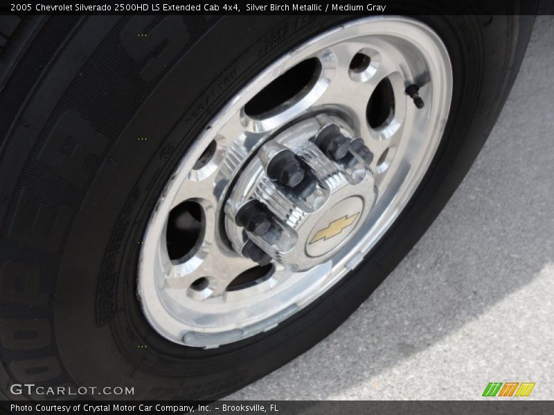 Silver Birch Metallic / Medium Gray 2005 Chevrolet Silverado 2500HD LS Extended Cab 4x4