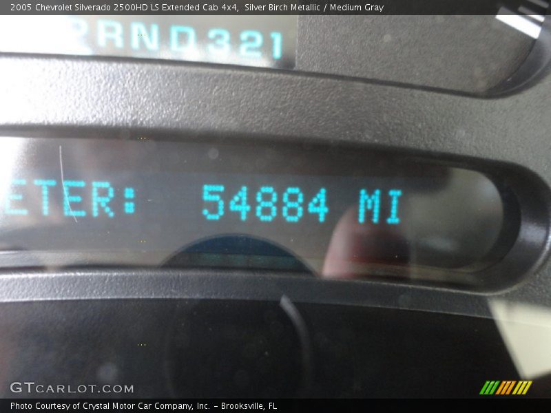Silver Birch Metallic / Medium Gray 2005 Chevrolet Silverado 2500HD LS Extended Cab 4x4