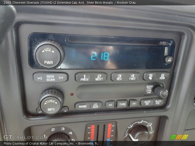 Silver Birch Metallic / Medium Gray 2005 Chevrolet Silverado 2500HD LS Extended Cab 4x4