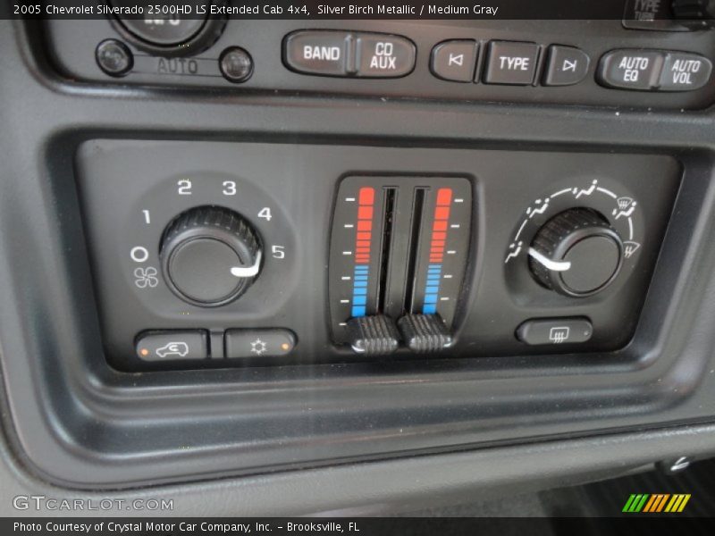 Silver Birch Metallic / Medium Gray 2005 Chevrolet Silverado 2500HD LS Extended Cab 4x4
