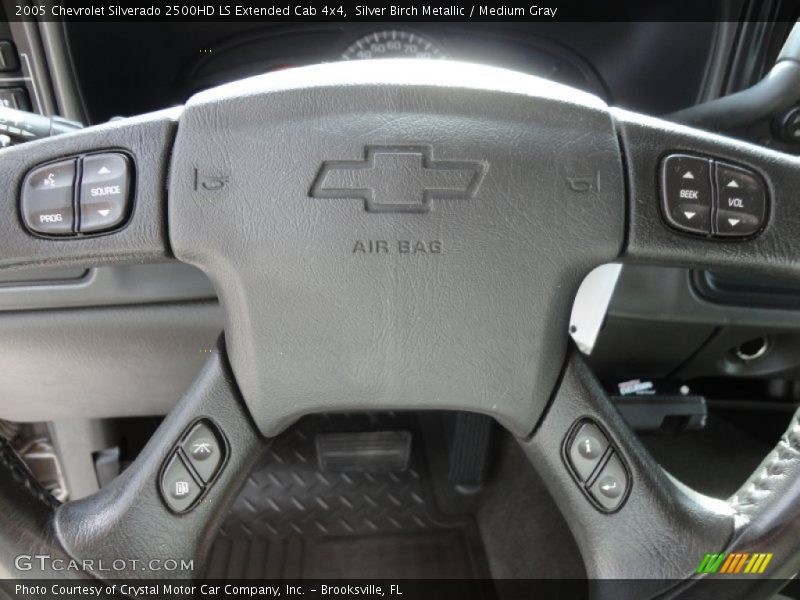 Silver Birch Metallic / Medium Gray 2005 Chevrolet Silverado 2500HD LS Extended Cab 4x4