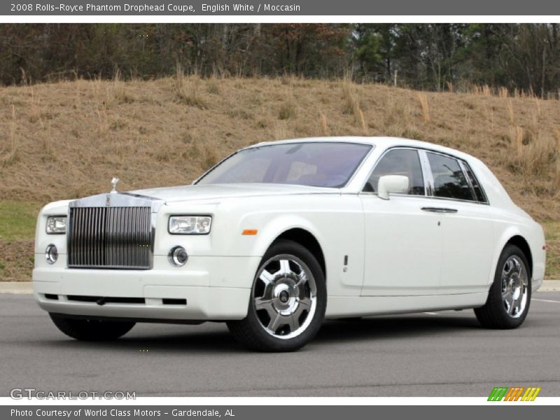 English White / Moccasin 2008 Rolls-Royce Phantom Drophead Coupe