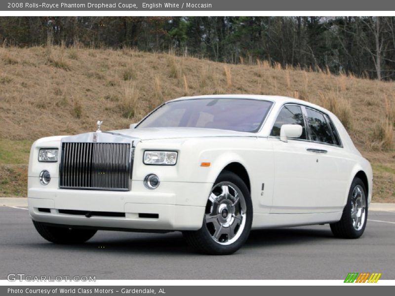 English White / Moccasin 2008 Rolls-Royce Phantom Drophead Coupe