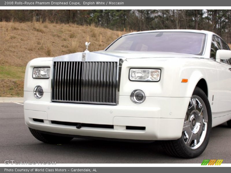 English White / Moccasin 2008 Rolls-Royce Phantom Drophead Coupe