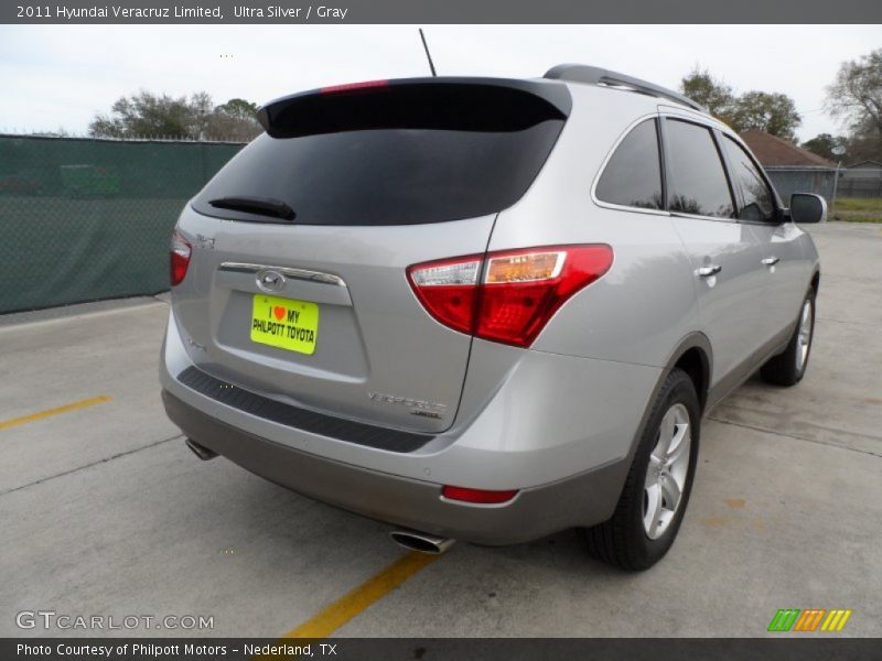 Ultra Silver / Gray 2011 Hyundai Veracruz Limited