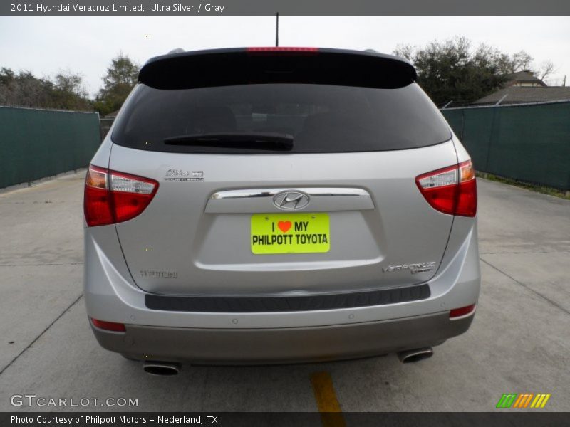 Ultra Silver / Gray 2011 Hyundai Veracruz Limited