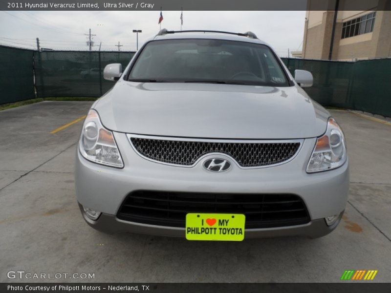 Ultra Silver / Gray 2011 Hyundai Veracruz Limited