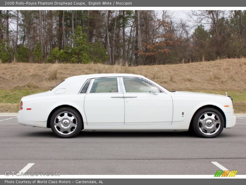 English White / Moccasin 2008 Rolls-Royce Phantom Drophead Coupe