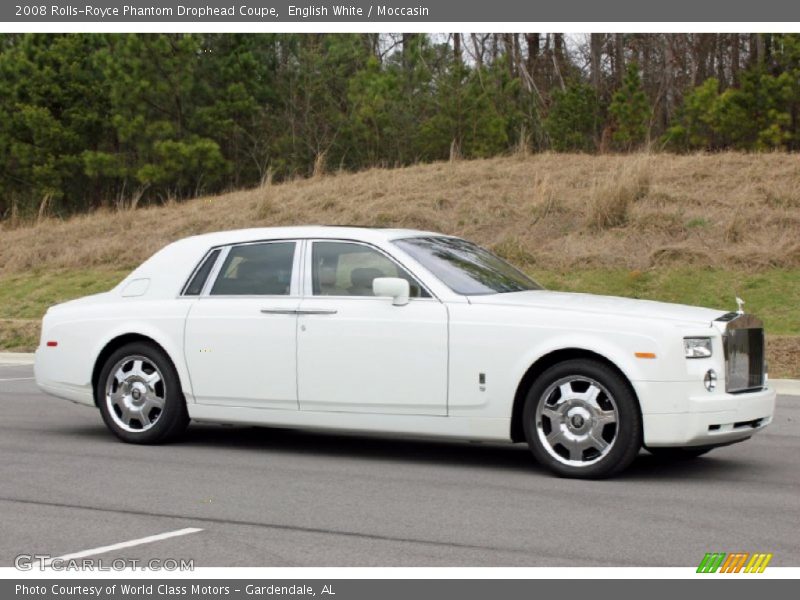 English White / Moccasin 2008 Rolls-Royce Phantom Drophead Coupe