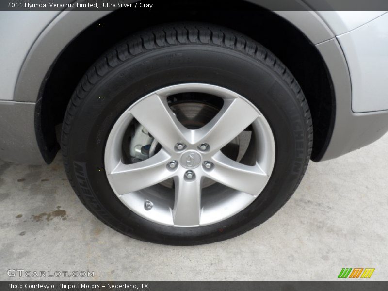 Ultra Silver / Gray 2011 Hyundai Veracruz Limited