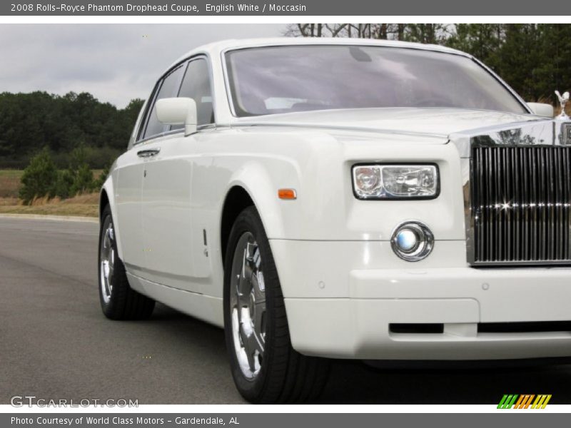 English White / Moccasin 2008 Rolls-Royce Phantom Drophead Coupe