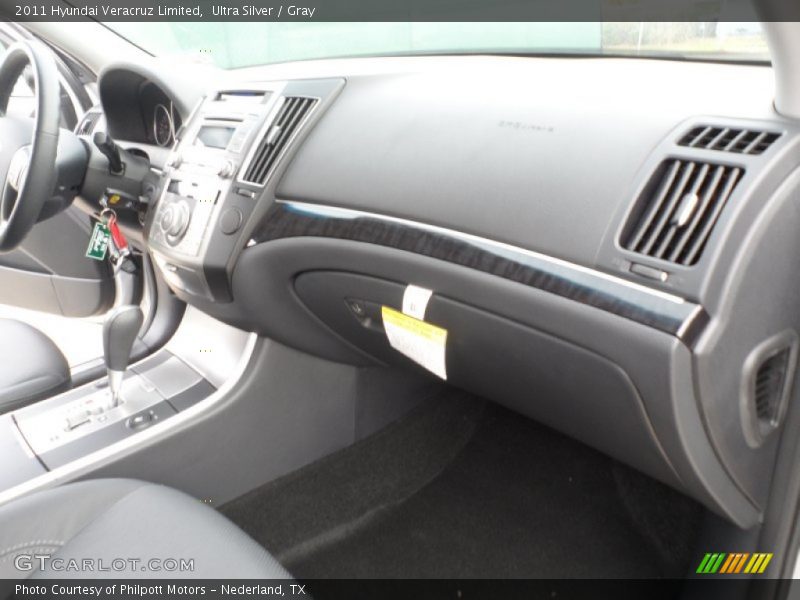 Ultra Silver / Gray 2011 Hyundai Veracruz Limited