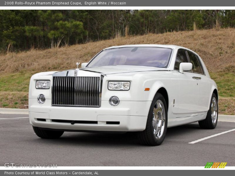 English White / Moccasin 2008 Rolls-Royce Phantom Drophead Coupe