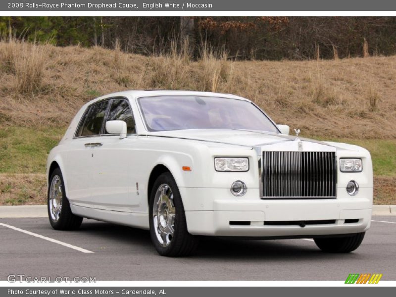 English White / Moccasin 2008 Rolls-Royce Phantom Drophead Coupe