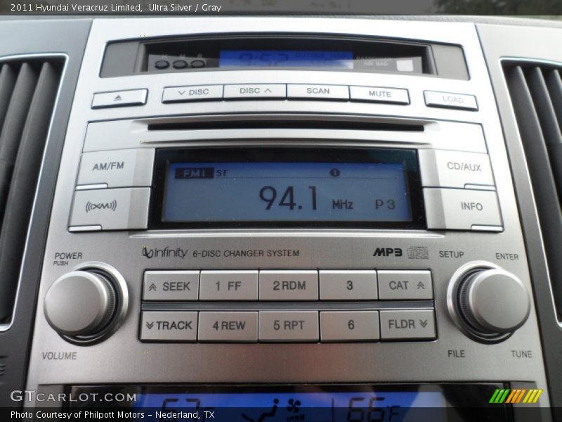 Audio System of 2011 Veracruz Limited