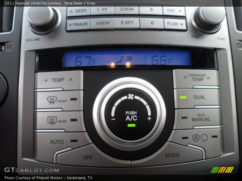 Controls of 2011 Veracruz Limited