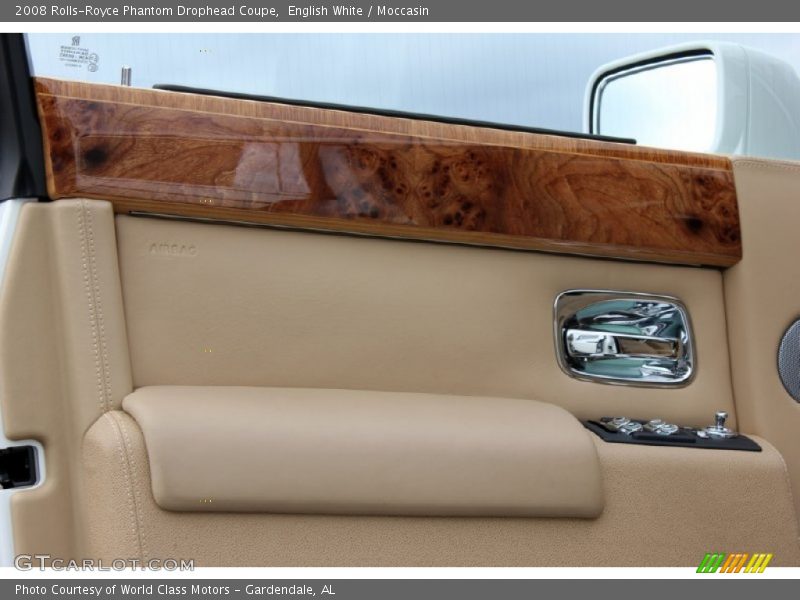 English White / Moccasin 2008 Rolls-Royce Phantom Drophead Coupe