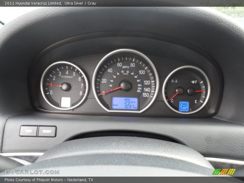  2011 Veracruz Limited Limited Gauges