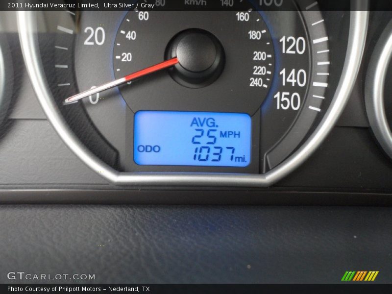 Ultra Silver / Gray 2011 Hyundai Veracruz Limited